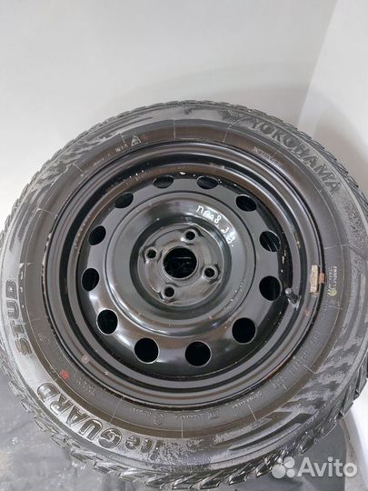 Колеса r15 4/100 зимние шины 185/65