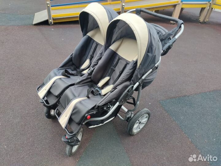 Коляска для двойни mikado 2 в 1 (Польша)