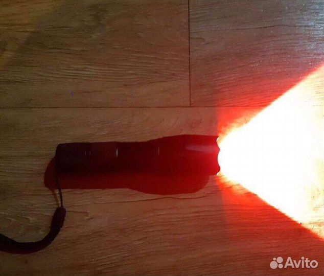 Фонарь тактический (красный свет)