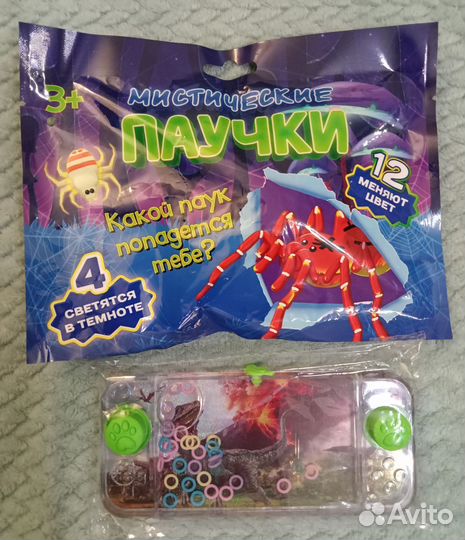 Коробка новых игрушек