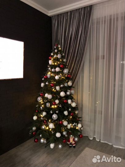 Елка искусственная литая 180 бу