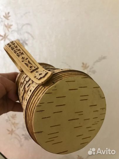 Кружка из бересты
