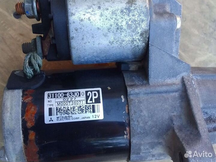 Suzuki grand vitara стартер оргиналние