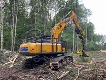 Харвестер xcmg XE245F в лесной защите