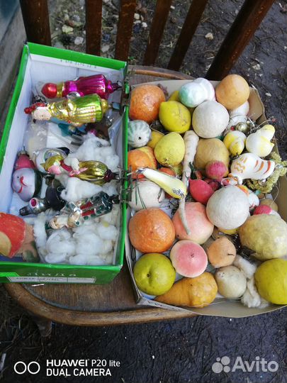 Елочные игрушки СССР