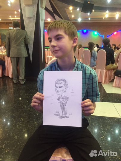 Шаржист на мероприятие