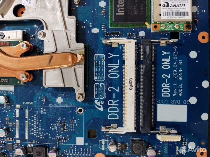 Материнская плата Самсунг bonn-int rev 1.1