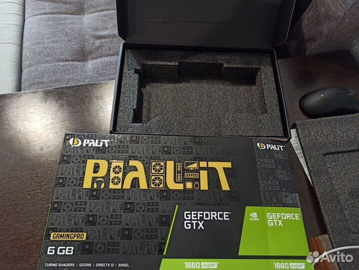 Видеокарта Palit GeForce GTX 1660 super GamingPro