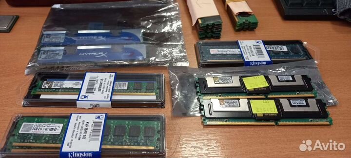 Оперативная память ddr1, ddr2