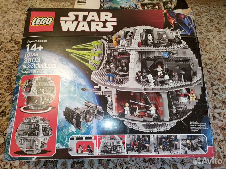 Lego Star Wars 10188 Оригинал Звезда смерти