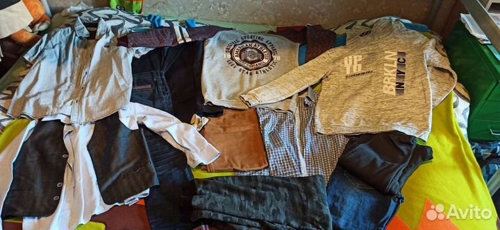 Пакет вещей на мальчика 10 лет