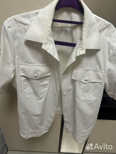 Рубашка белая женская 46 48 форменная