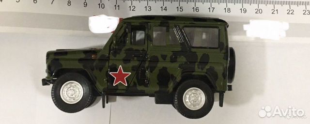 Машинка металлическая УАЗ Uaz