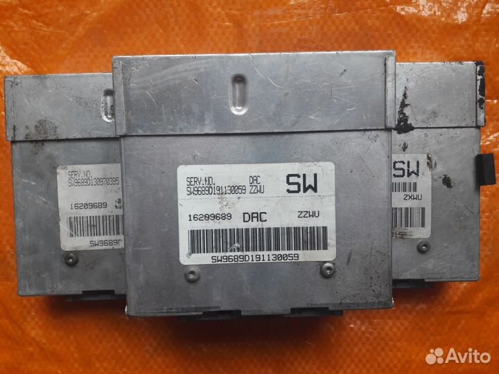 Блок управления для Daewoo Nexia 16209689