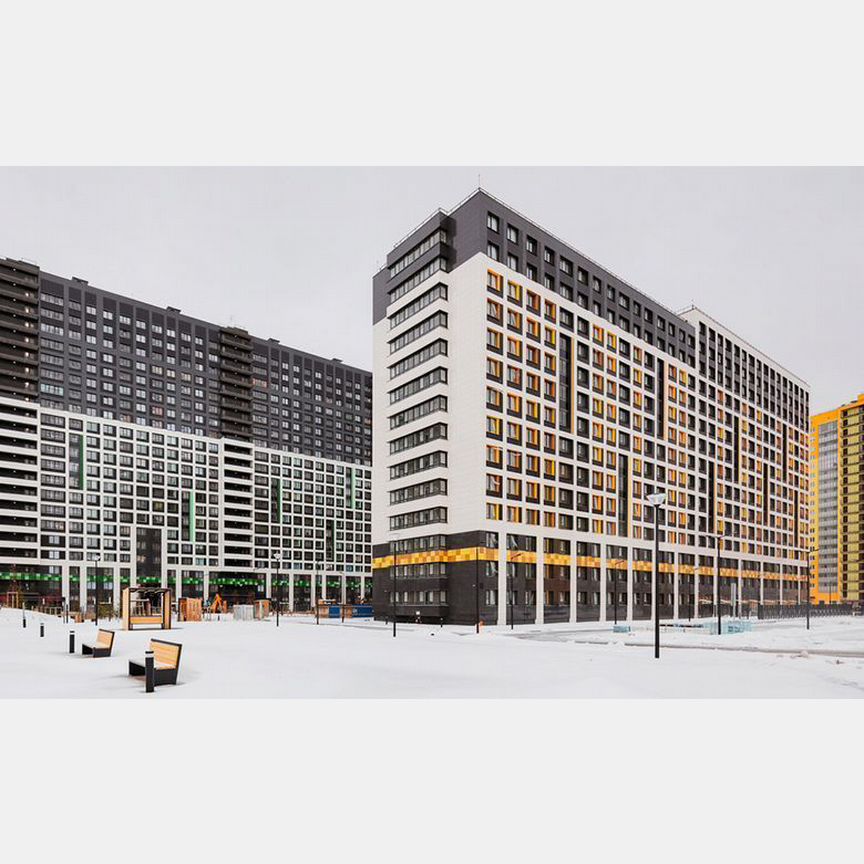 3-к. квартира, 76,9 м², 3/16 эт.