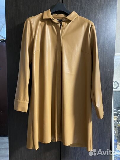 Платье женское экокожа