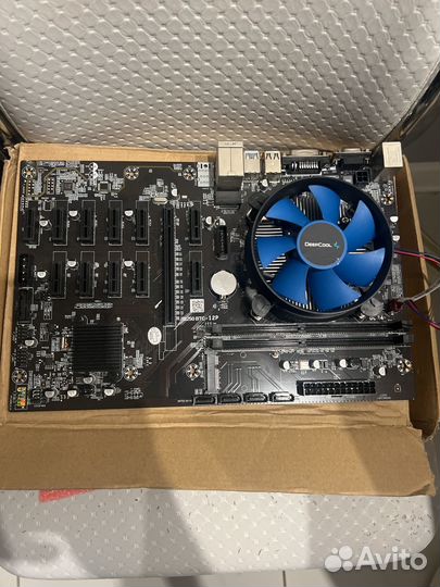 Материнская плата btc b250c