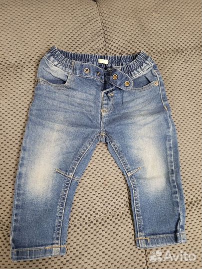 Джинсы и брюки на мальчика 74