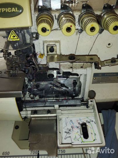 Оверлок промышленный тупикал