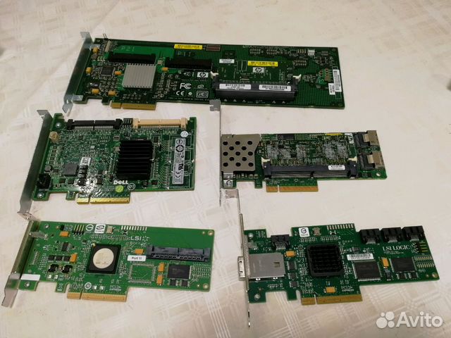 Raid контроллер SAS SATA Promise, HP, Dell, LSI