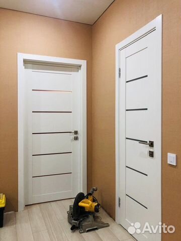 Белые межкомнатные двери с антивандальным покрытие