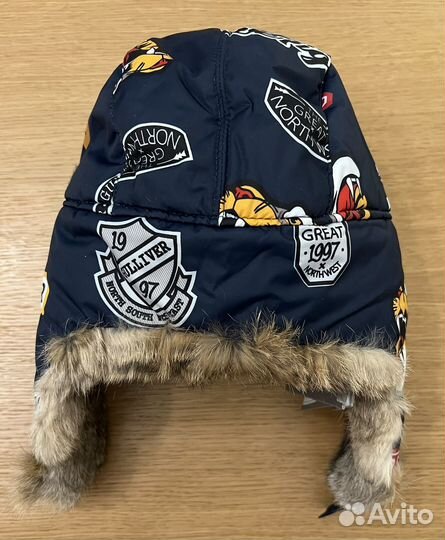 Шапка ушанка детская