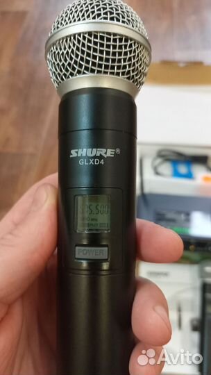 Радиомикрофон shure Glxd4