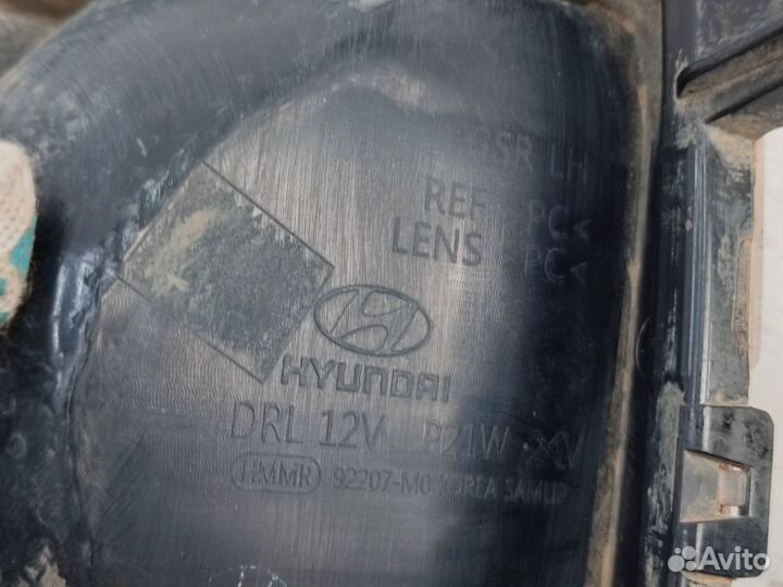 Фара противотуманная левая для Hyundai Creta