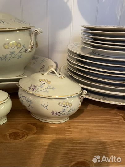 Столовый сервиз квз на 6 персон. кфз (Коростень)