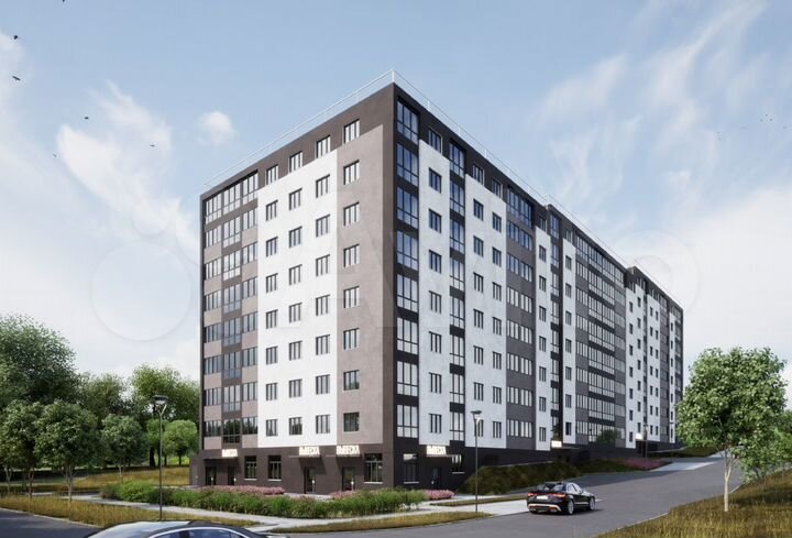 2-к. квартира, 65,3 м², 2/8 эт.