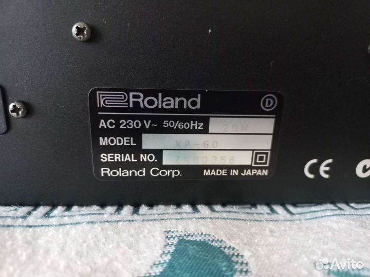 Синтезатор roland XP60