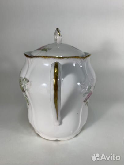 Сахарница, бисквитница старинная Франция Limoges