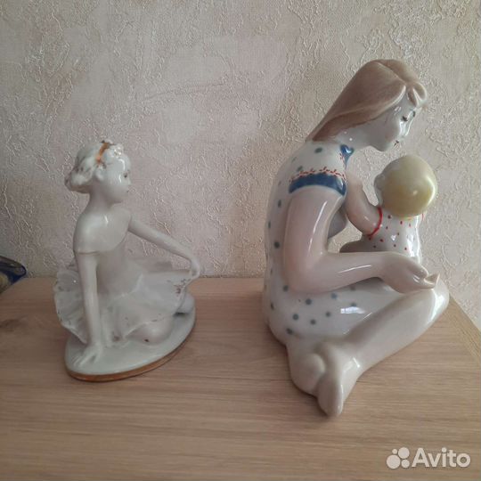 Фарфоровые статуэтки из СССР