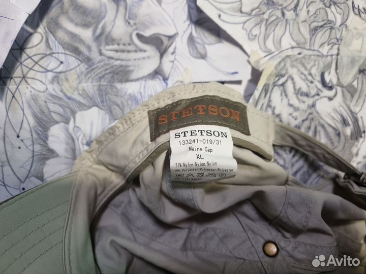 Кепка мужская stetson с пятнышком