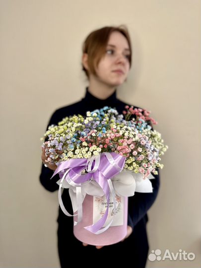 Букет из гипсофилы с доставкой