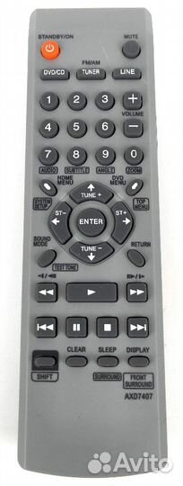 Пульт аналог Pioneer AXD7407