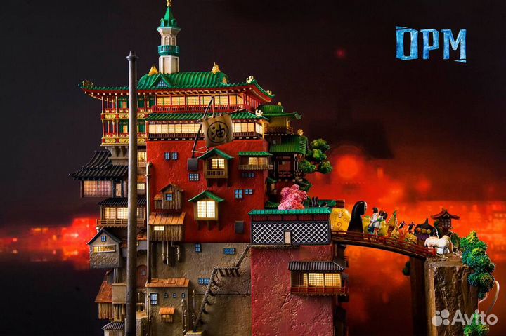 Статуя Bathhouse - Spirited Away (Ghibli)