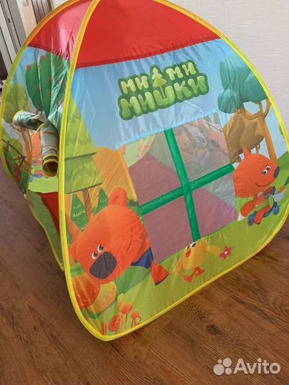 Детская палатка с тоннелем