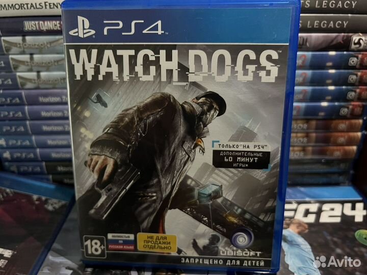Диск Watch Dogs PS4