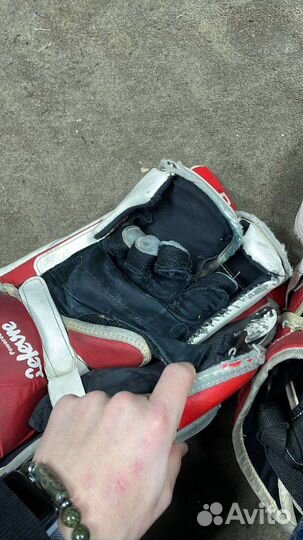 Хоккейная ловушка и блин Reebok