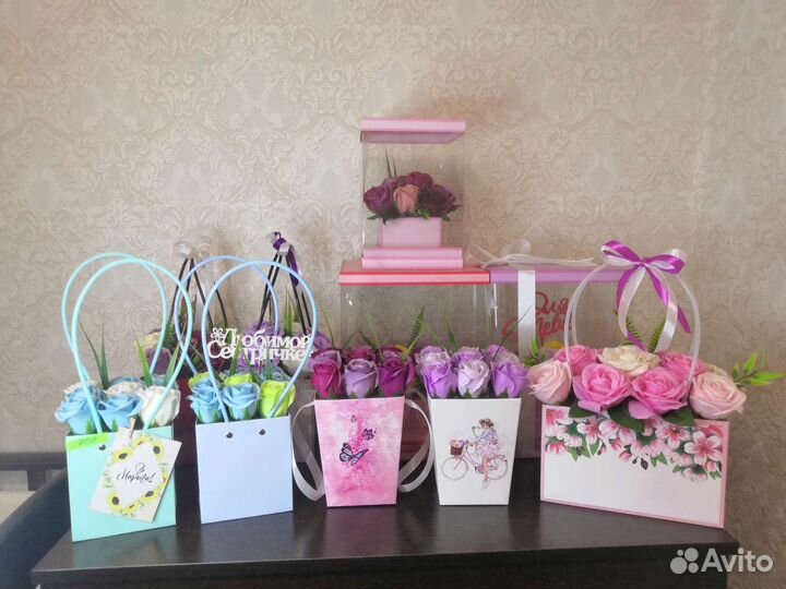 Мыльные розы