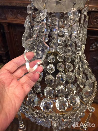 Светильник потолочные хрустальные люстры винтажные