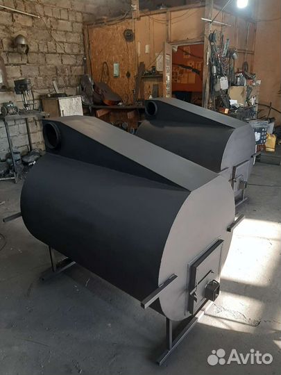 Печь-пушка длительного горения Мартен