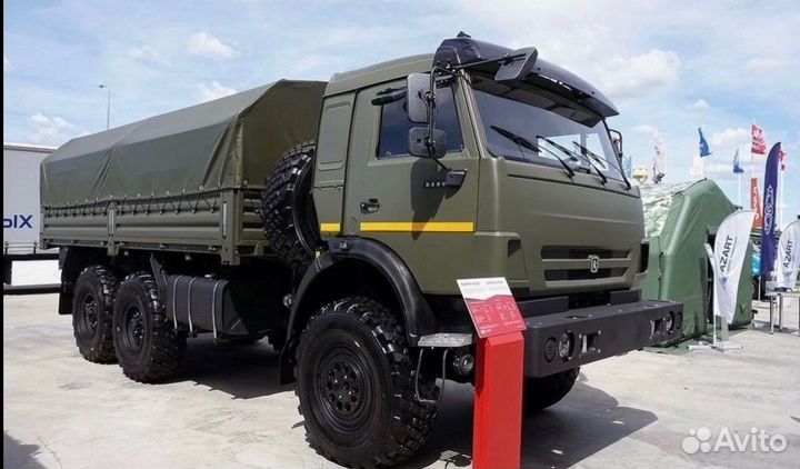 Тент на Камаз 5350 военный