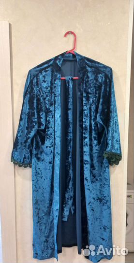 Велюровый халат