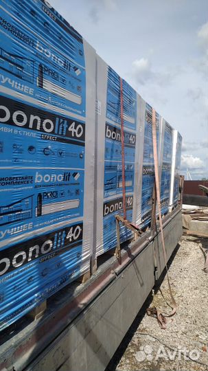 Перегородочные блоки Бонолит