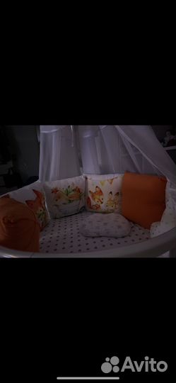 Бортики в кроватку 