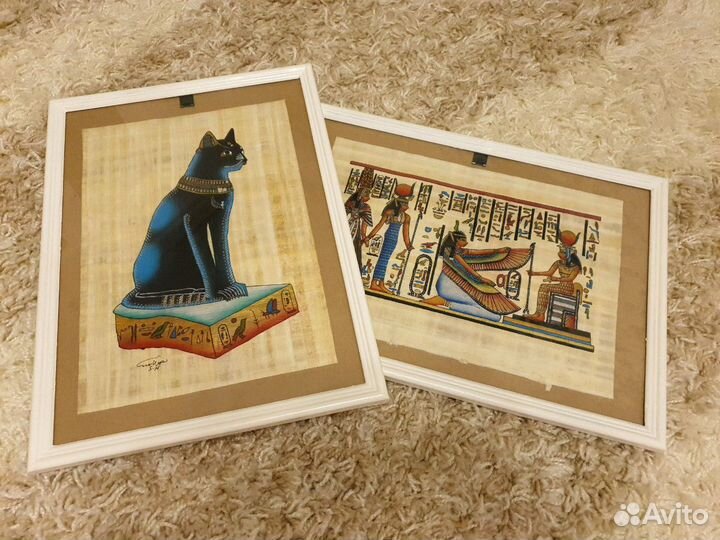 Папирус в рамке