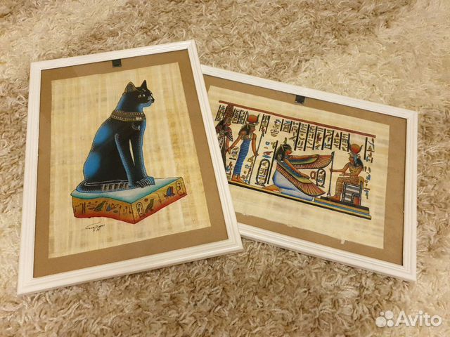 Папирус в рамке