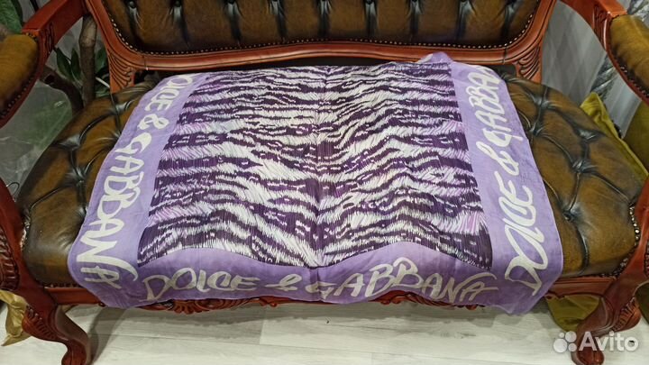 Платок dolce gabbana 90 шелк нат-ный шифон италия